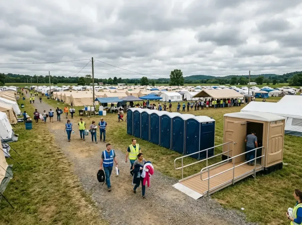 disaster-relief-camp-restrooms-010 — frequently asked questions, Dumpster & Portable Bathrooms Rental in White Meadow Lake,…